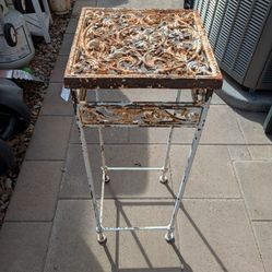 VTG "Heavy" Rod Iron Rustic Plant Stand