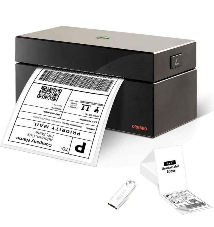 USB 4x6 Thermal Label Printer 
