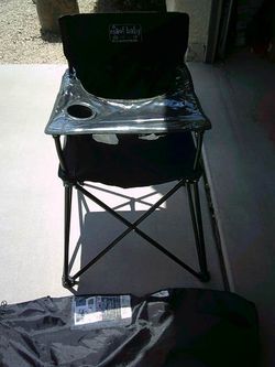 travel baby toddler highchair collapsible with bag