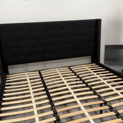 Black King Size Bed Frame 