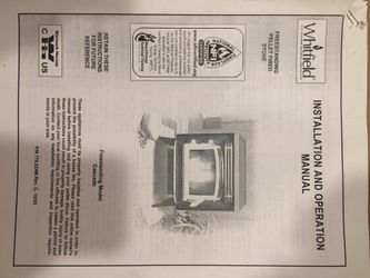 Whitfield Pellet Stove