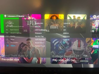 Alienware 27” Gaming Monitor 180Hz