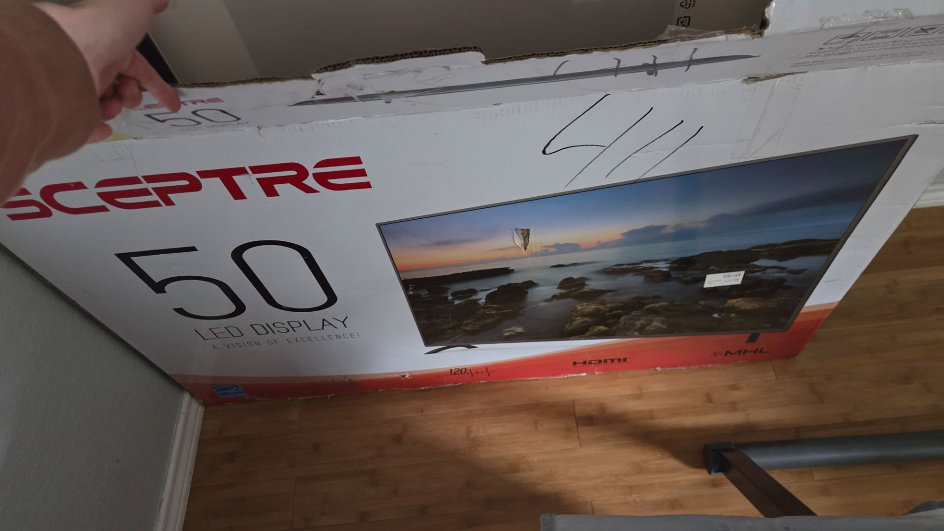 50in 1080p TV