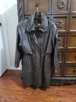 Women's Leather Coat