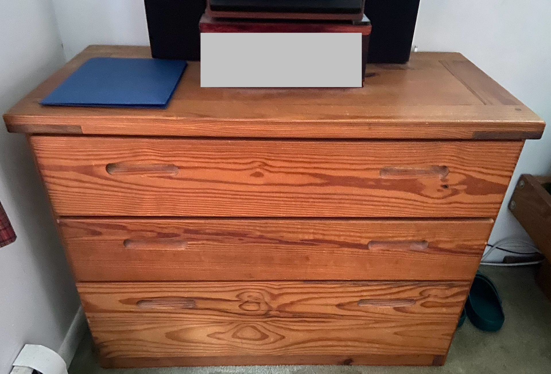This End Up Wood Dresser 3 Drawers