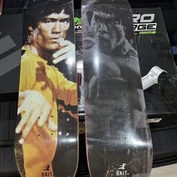 Bruce Lee BAIT Skateboard Decks