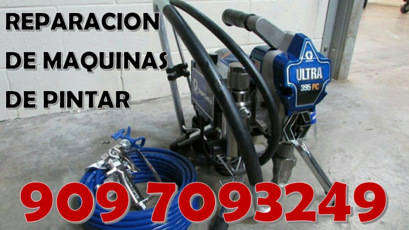 Reparación de máquinas de pintar..