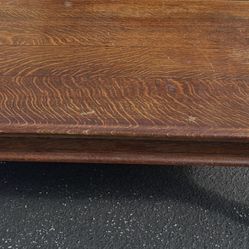 Tiger Oak Coffee Table 