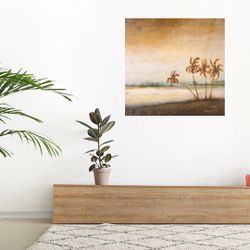 Coastal Romance Canvas 30 X 30