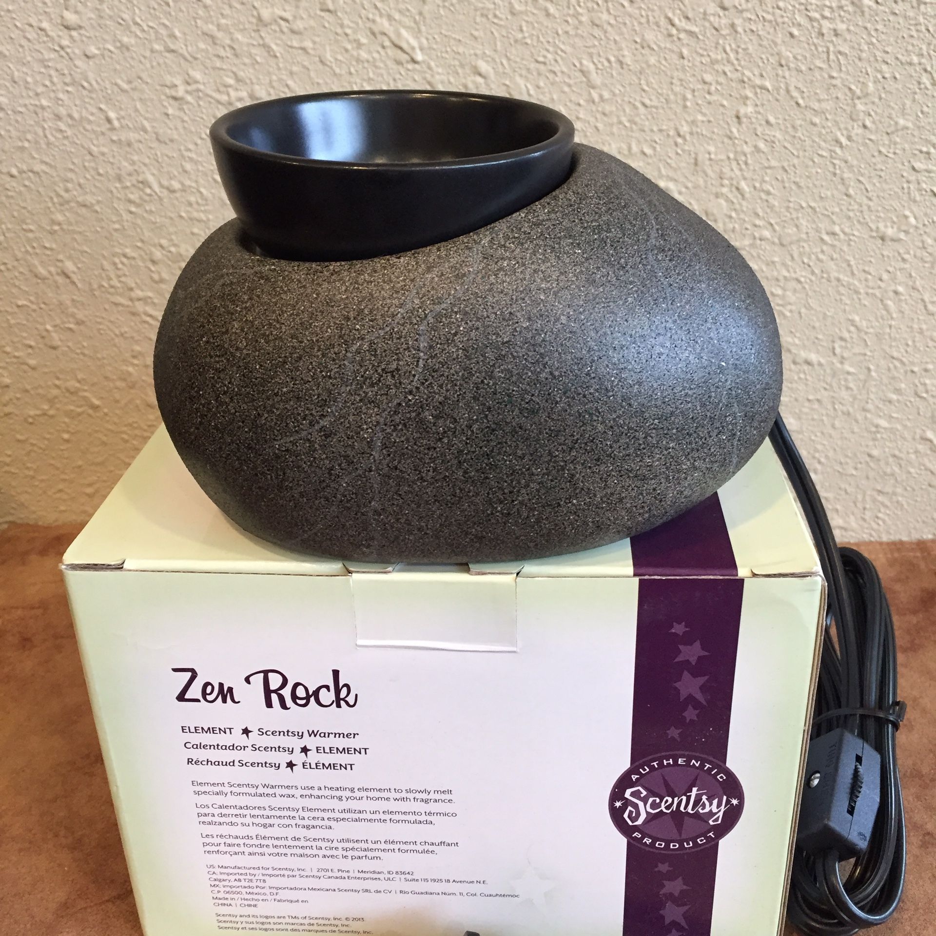 Scentsy element Warmer - Zen Rock