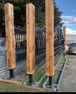 🚪 20FT Double Swing Driveway Gate