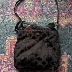 Black Coach Madison Purse 