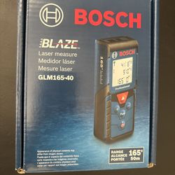 NEW Bosch Blaze Laser Tape Measure