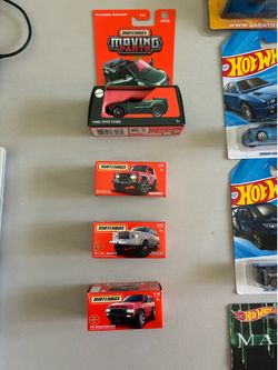Matchbox mainlines in the collector boxes
