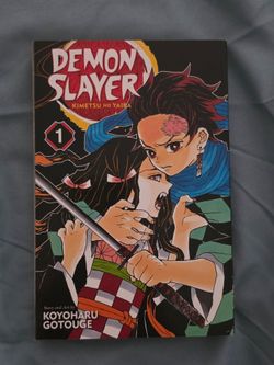 Demon Slayer Kimetsu no Yaiba Vol. 1 Manga