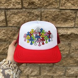 Chrome Hearts Multi Color Crosses Trucker Hat