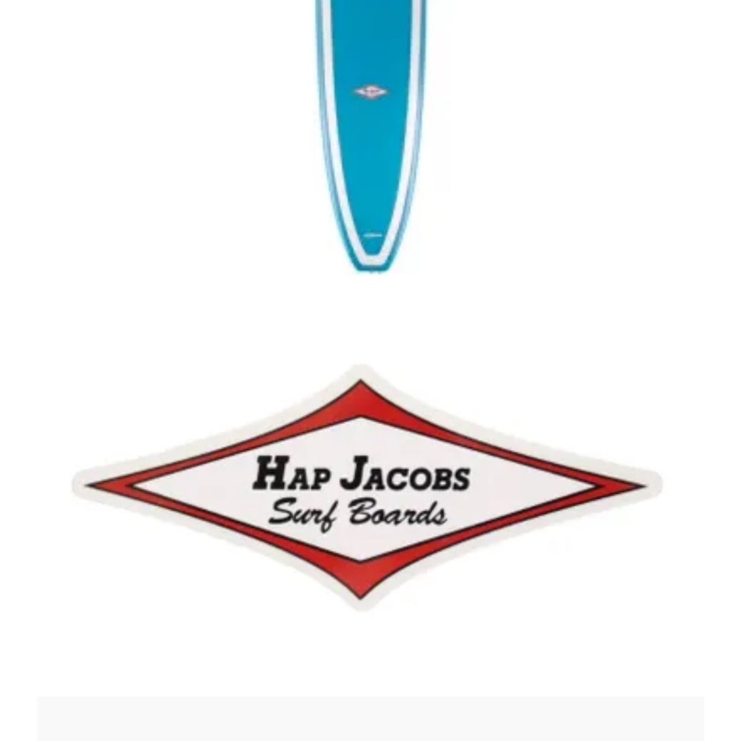 Hap Jacobs Tuflite Nose Rider 9'6” Surfboard With Dakine Bag And