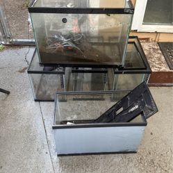 Fish Tanks 6 Total