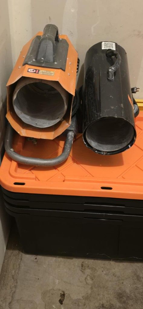 2 Heaters Ridgid
