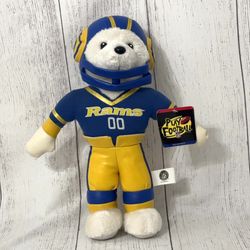 Vintage NFL St. Louis Rams Team Player Teddy Bear