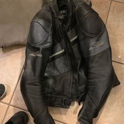 Motorcycle riding jacket age