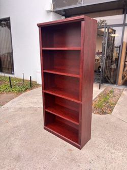 (2 Colors) New 68”x31”x13” Wooden 5 Tier Bookcase Book Shelves Shoe Rack 