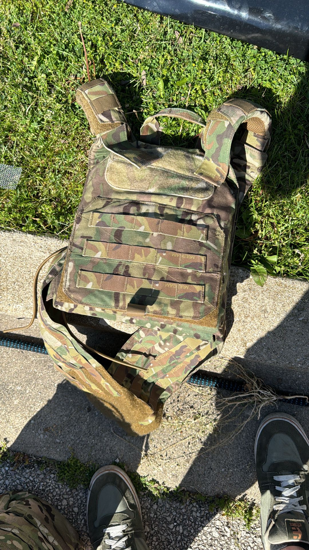 Shellback Tactical Plate Carrier With 5.11 Sandbag Plates