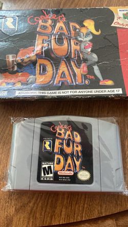 Conkers bad fur day n64
