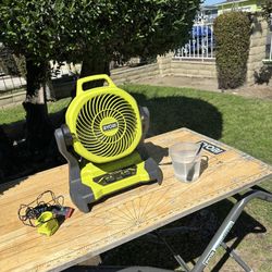 Ryobi Misting Fan
