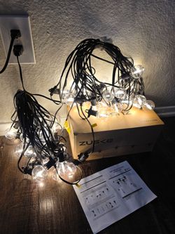 Outdoor String Lights Waterproof, 100FT LED
