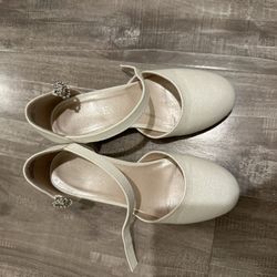 Low Heel Ballet Wedding Party sandals Princess Flower Girl Dress Shoe