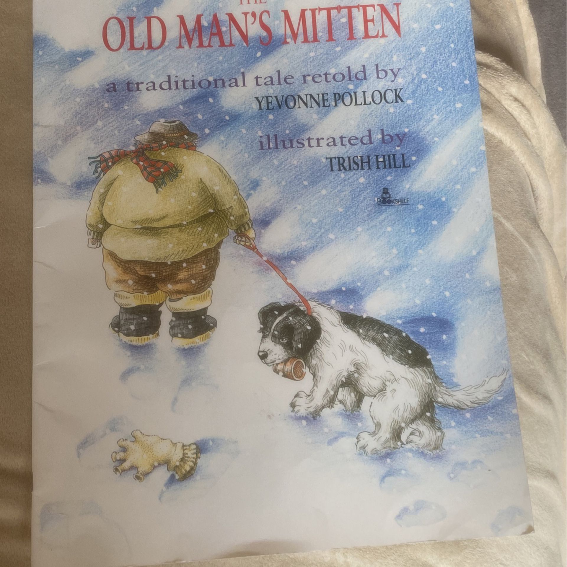 Oversized Book The old Man’s Mitten