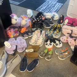 Bin Full Of Shoes And Slippers(new)