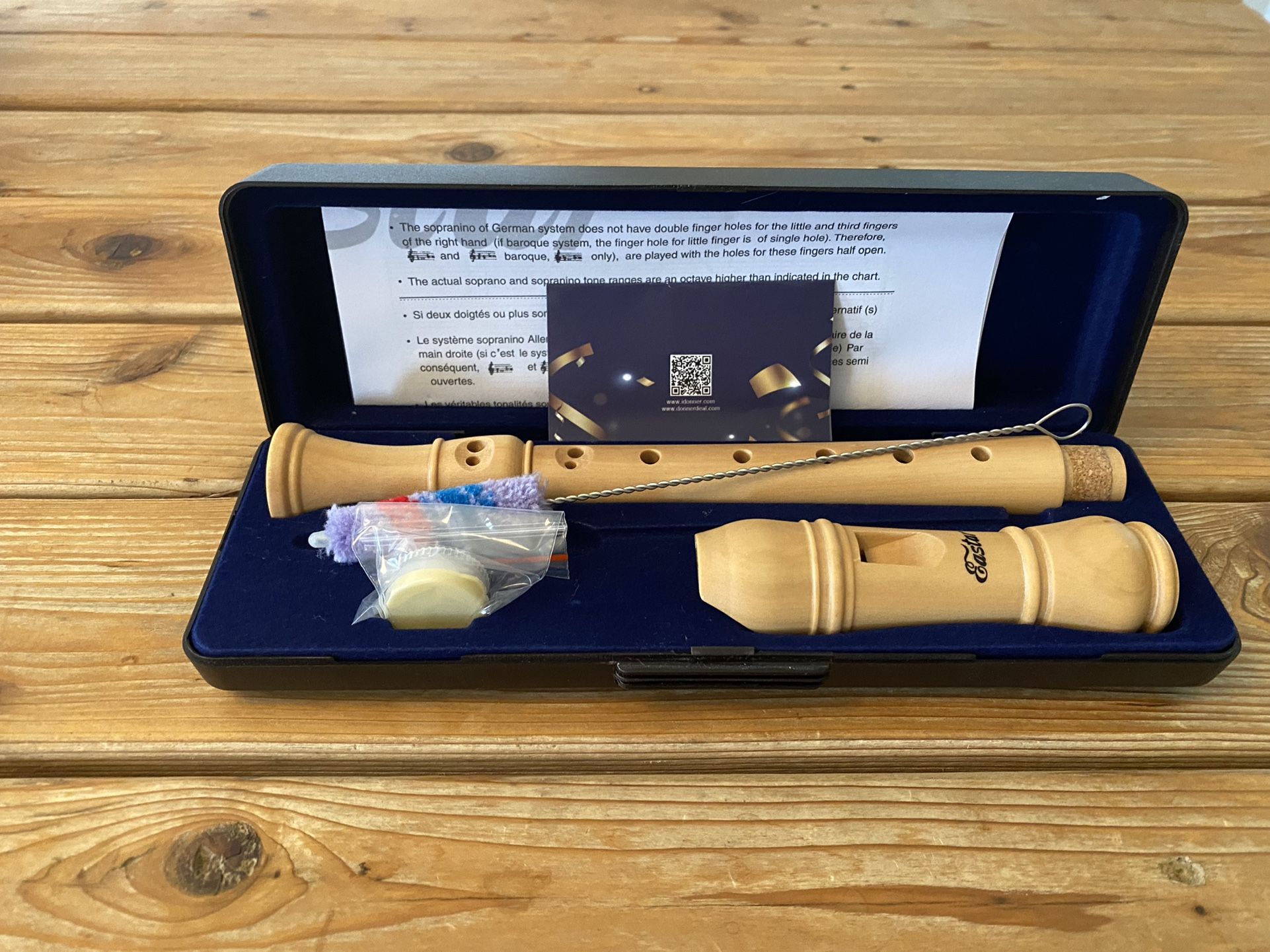 Wood Finish Recorder
