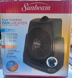 Sunbeam SFH5963M Dual Comfort Heater and Fan
