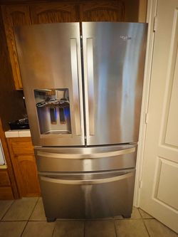 Whirlpool French Door Refrigerator Stainless Steel