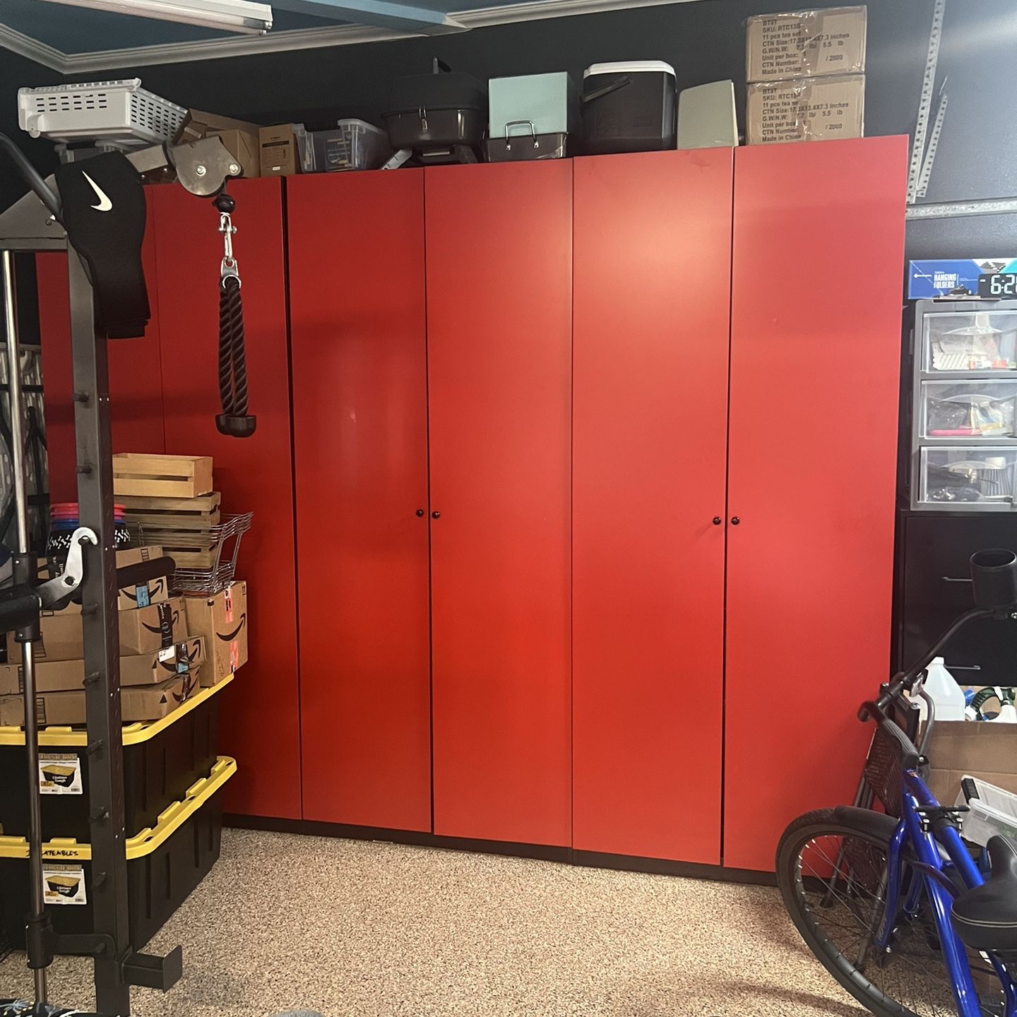 7ft Garage Storage Cabinet 
