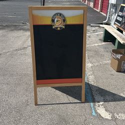 Great Shock Top Chalk Board Price Is Negotiable