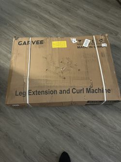 leg Extension and curl machine 