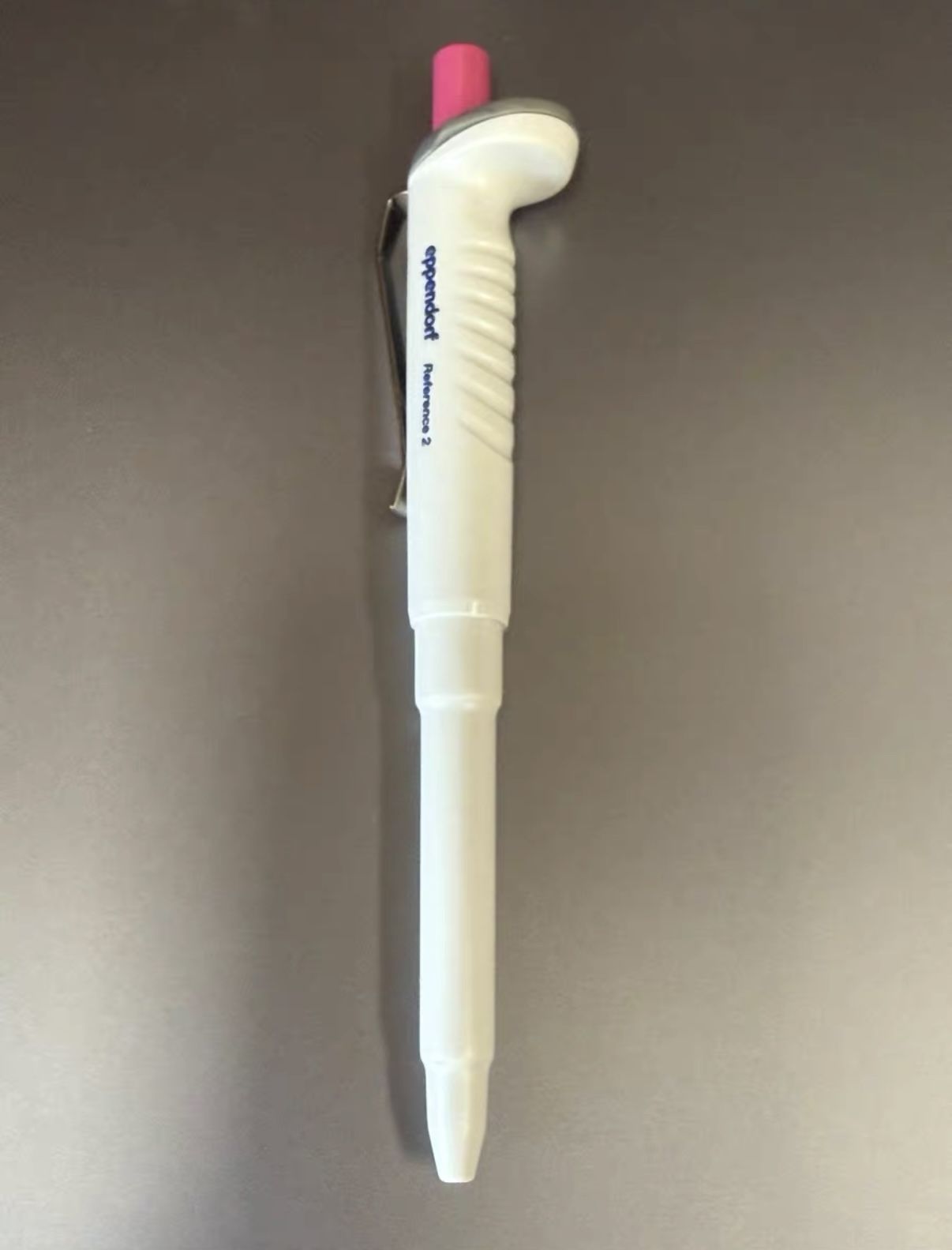 Eppendorf Reference 2 Pipette Design Ballpoint Pen Pink Ink