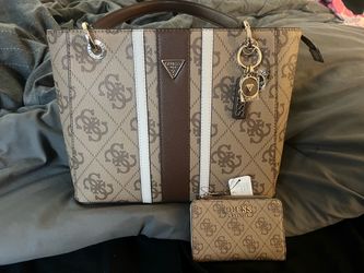 Brown Guess handbag