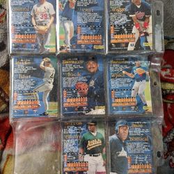 Baseball Collectible Cards...