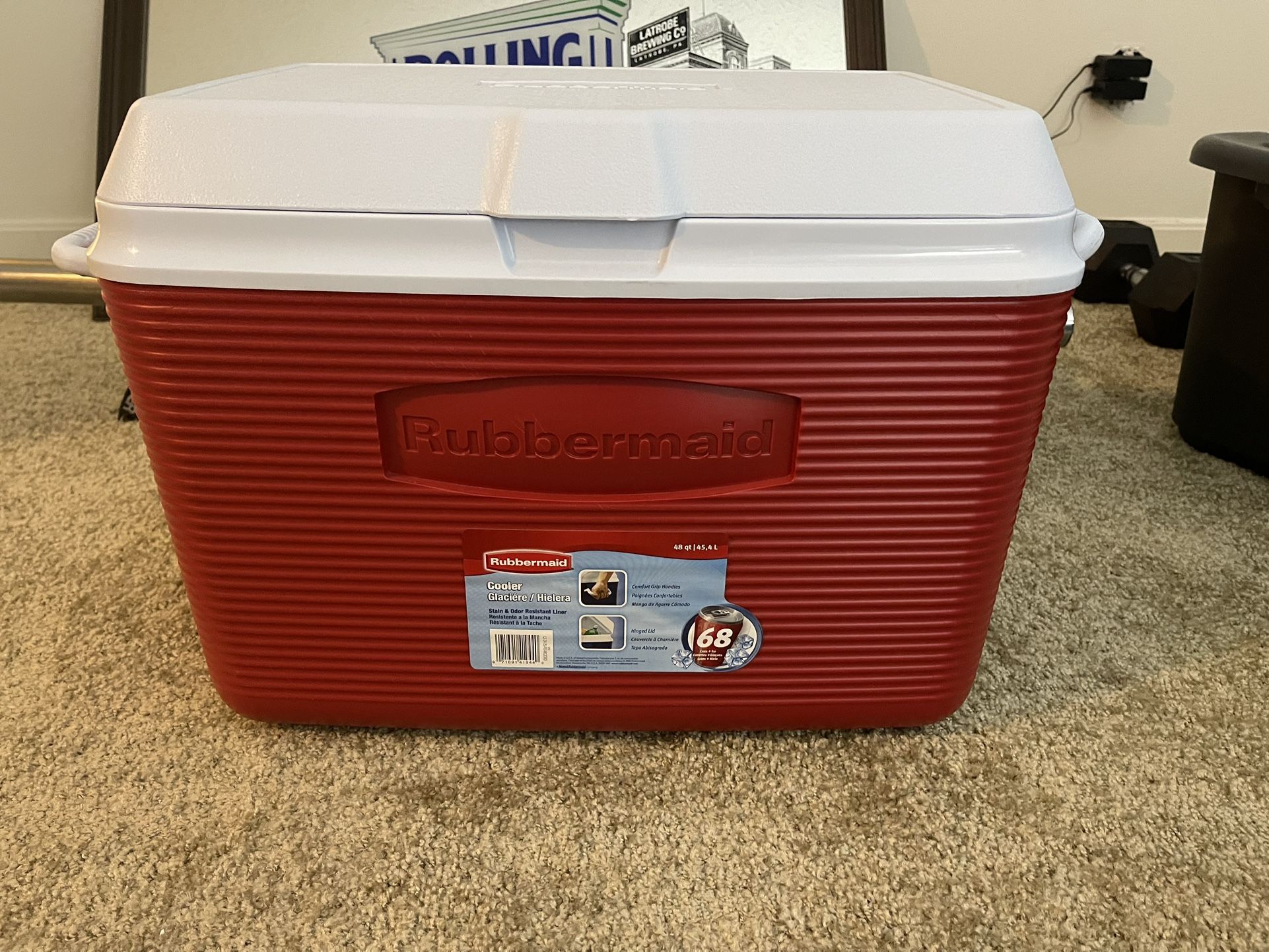 Brand New Rubbermaid Cooler