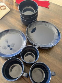Blue Dishes