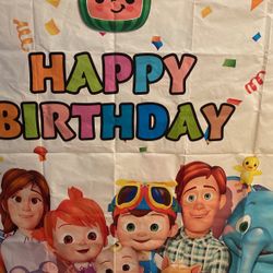 Cocomelon Party Banners 