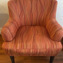 Orange couch 