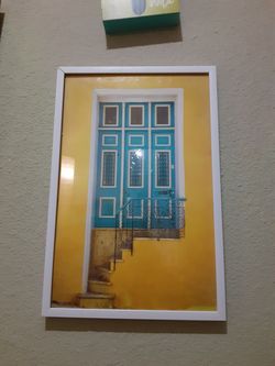 Door photo Wall decor $15.00 cash only (serious buyers)