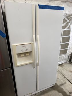 Whirlpool Gold Side-by-Side Refrigerator White