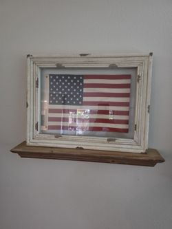 Framed American Flag