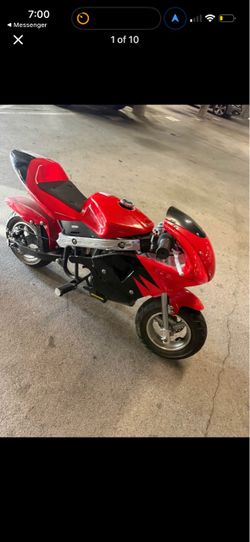 Gas pocket bike